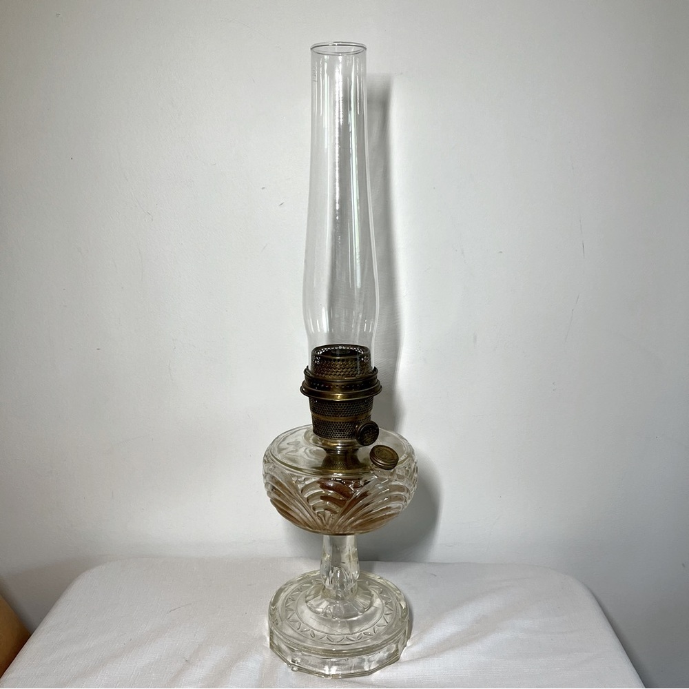 Vintage ALADDIN model C glass oil lamp Kerosene lantern | Made in the USA